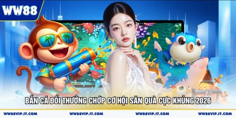 Bắn Cá Đổi Thưởng Chớp Cơ Hội Săn Quà Cực Khủng 2026 Bắn Cá Đổi Thưởng Chớp Cơ Hội Săn Quà Cực Khủng 2026