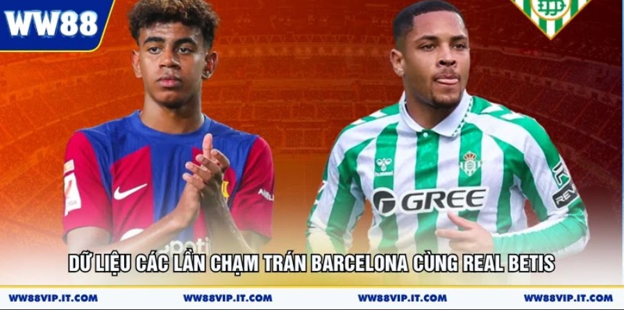 Nhận Định Barcelona Vs Real Betis 18/05 Có Gì Hot? Dữ liệu các lần chạm trán Barcelona cùng Real Betis